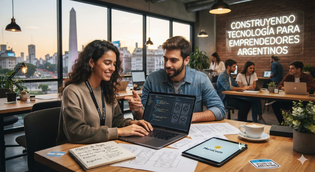 Construir tecnología para emprendedores argentinos